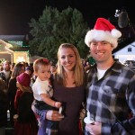 Julie Locke - filming The Heart of Christmas